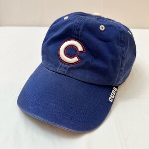 Chicago Cubs MLB Baseball Hat Cap Blue Embroidered‎ Logo Adjustable